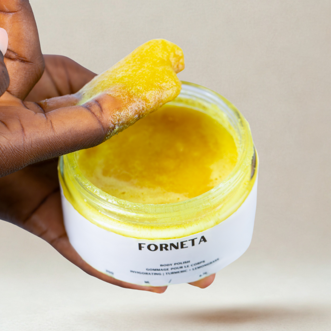 BODY POLISH | INVIGORATING | TURMERIC + LEMONGRASS